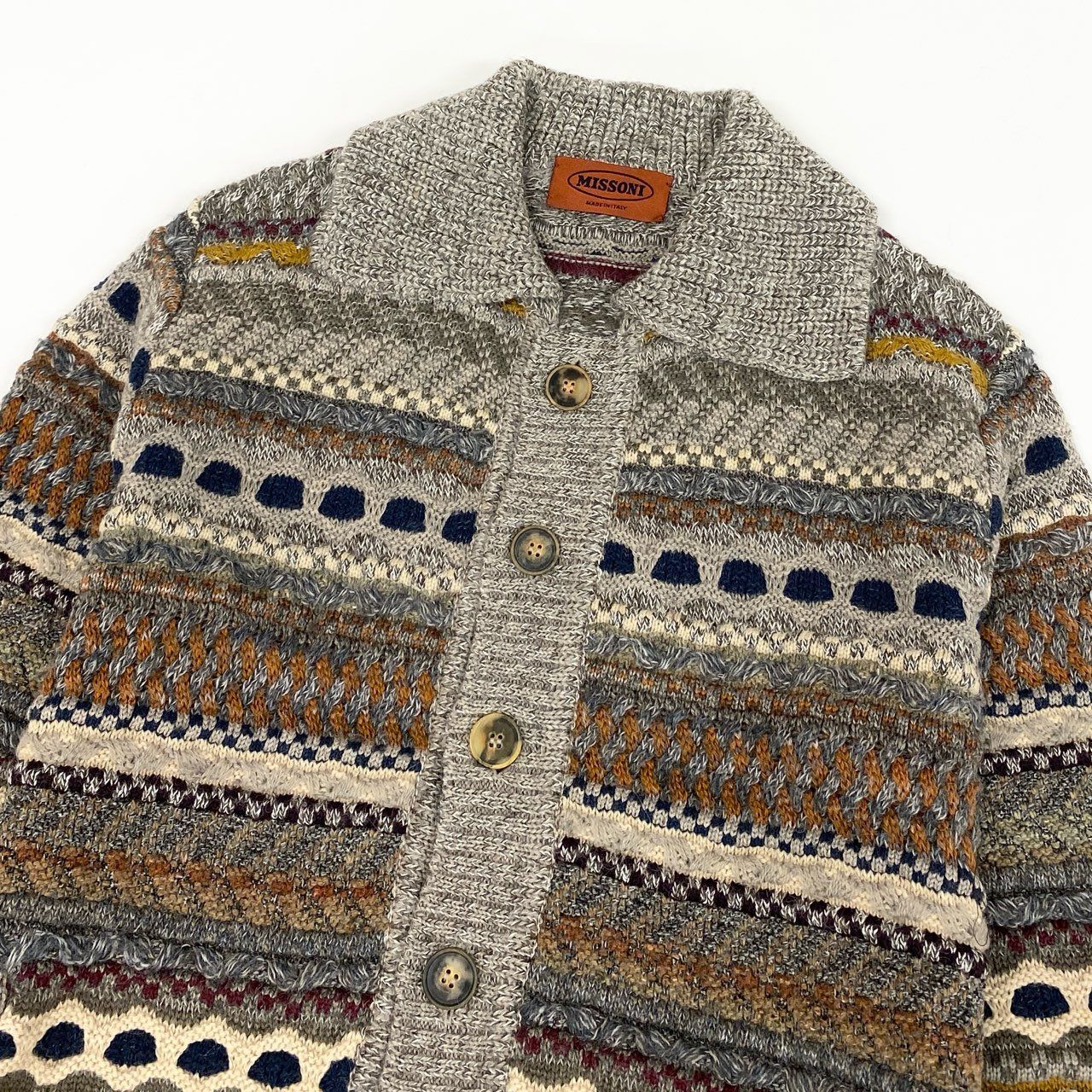 62g24 【イタリア製】MISSONI ミッソーニ アルパカ キャメル混紡