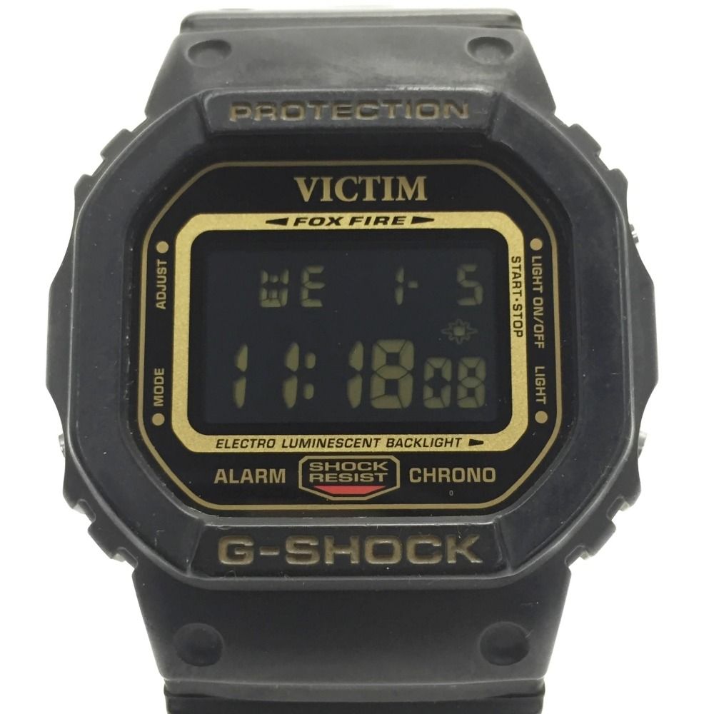 G-SHOCK DW-5600VT VICTIMコラボ 美品 CASIO カシオ G-SHOCK VICTIMコラボ 5周年記念モデル DW-5600VT