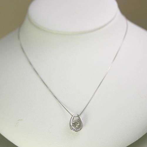 ダイヤモンド ネックレス プラチナ 一粒 0.30ct 鑑定書付 0.30ctup D 