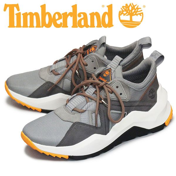 Timberland (ティンバーランド) A2J2D MADBURY FL OX マドバリー レザー＆ファブリック スニーカー Medium  Grey Nubuck TB263 tb US8.5-約26.5cm - メルカリ