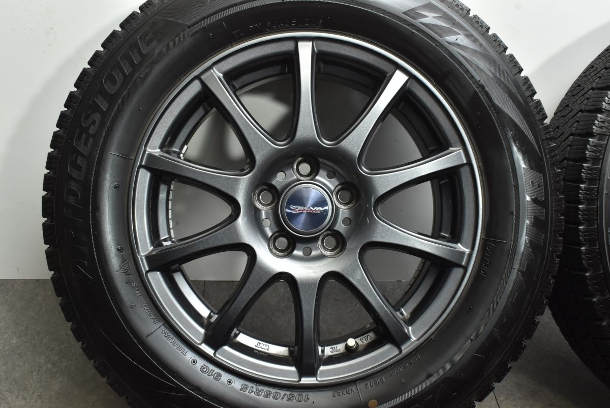 Weds VELVA 15×6J ＋43 PCD100 5H 4本 中古品