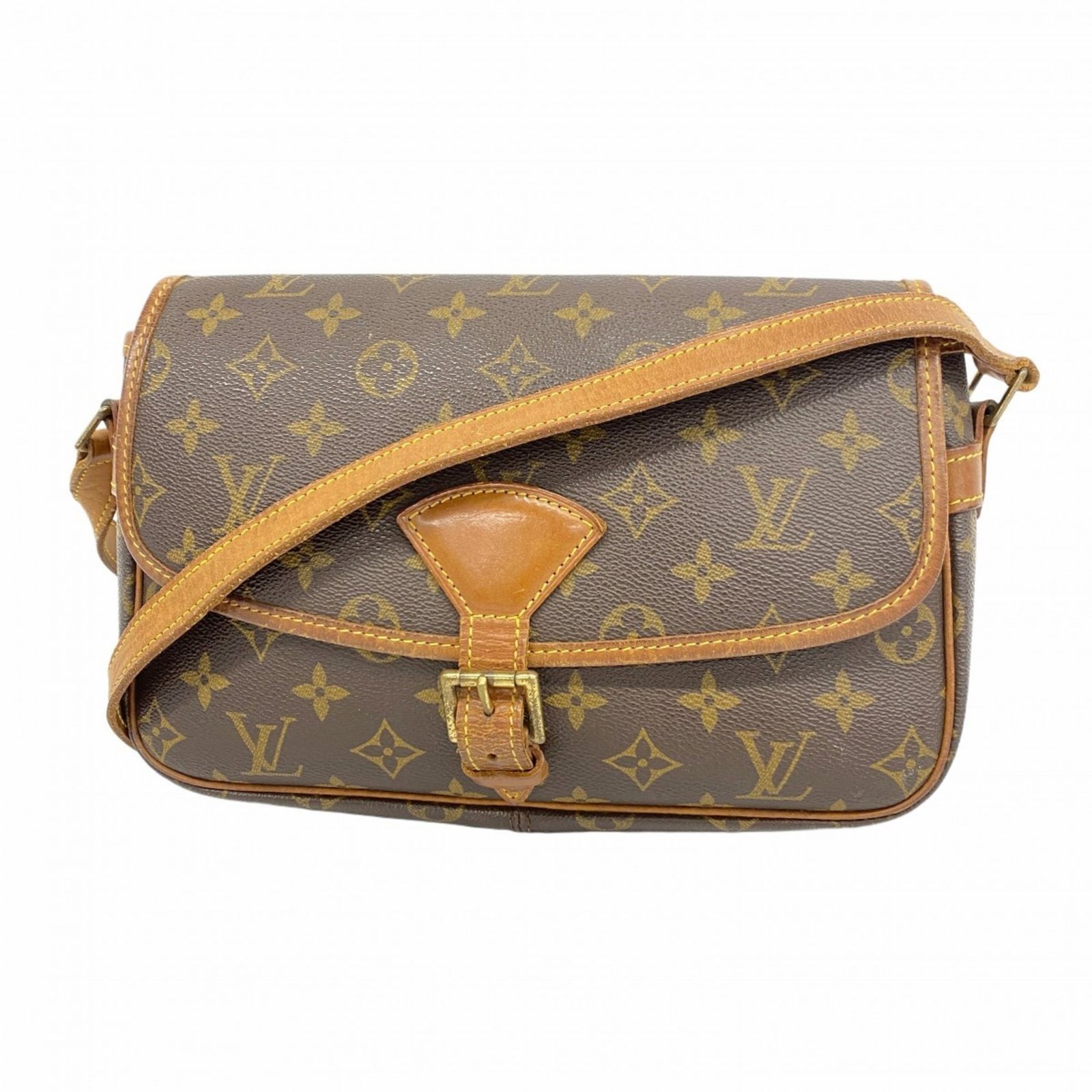 ルイ ヴィトン Louis Vuitton ルイ ヴィトン ショルダーバッグ モノグラム ソローニュ M42250 ブラウンレディース