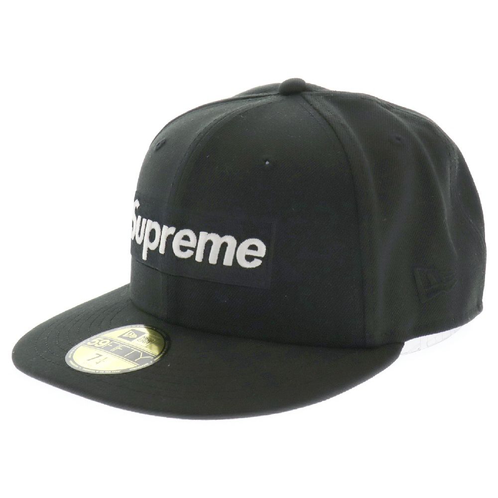 SUPREME (シュプリーム) 24SS ×New Era Sharpie Box Logo ニューエラ シャーピー ボックスロゴ キャップ 帽子 ブラック