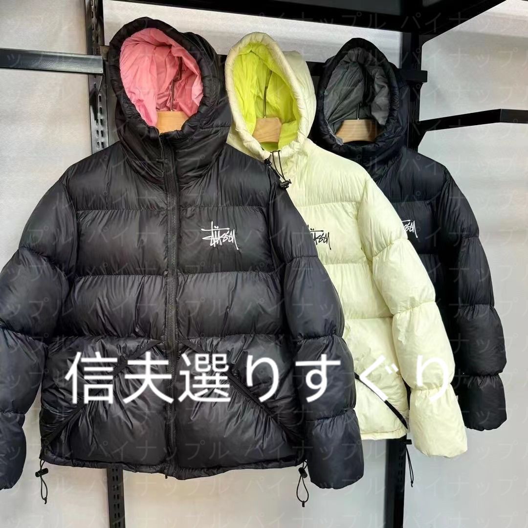 ✨新品未使用 STUSSY ダウン ジャケット 男女兼用 M - メルカリ 