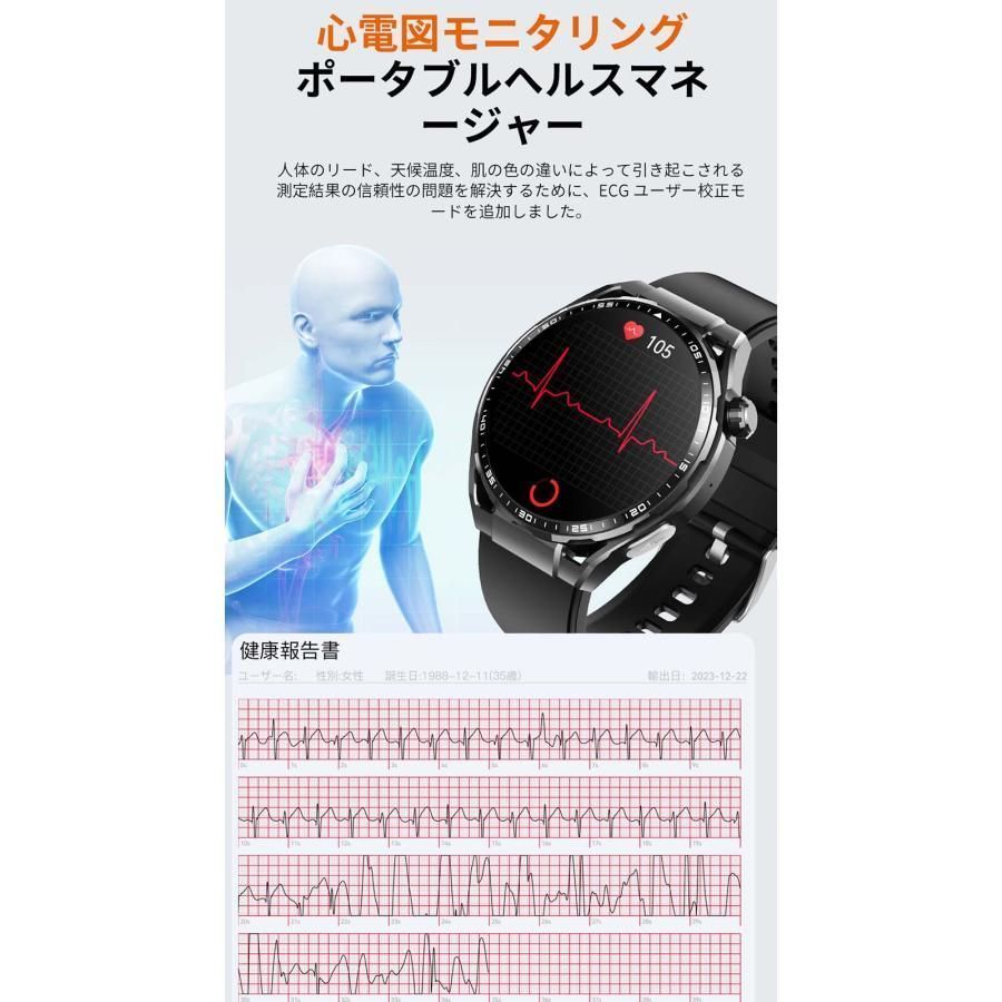 f200 スマートウォッチ 血糖値 血圧測定 心電図 日本製センサー