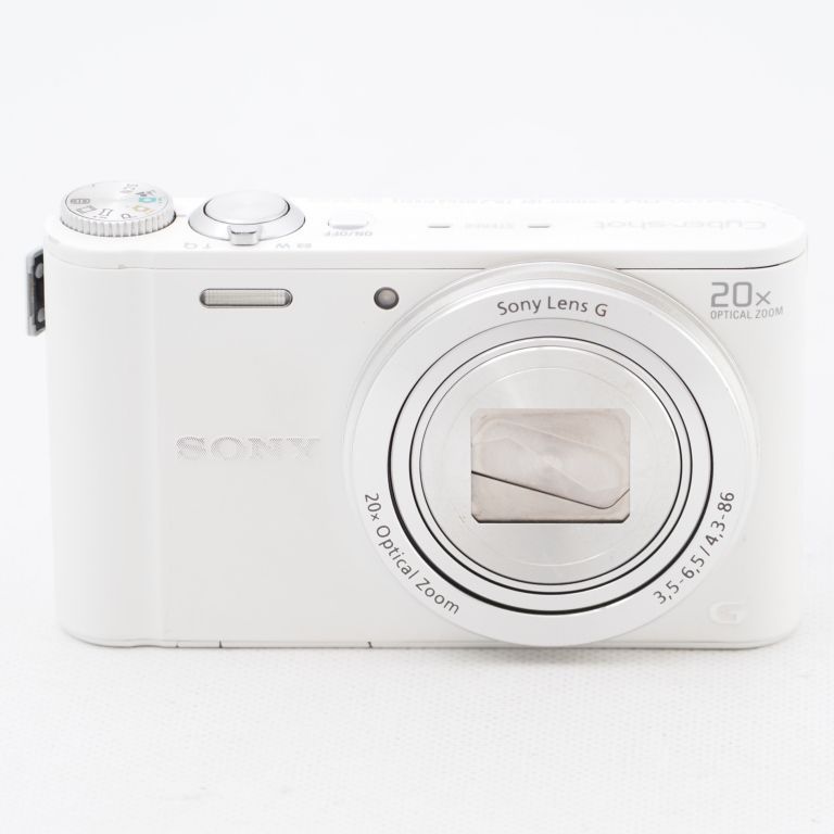 SONY デジタルカメラ Cyber-shot WX300 2110万画素 光学20倍 ホワイト 