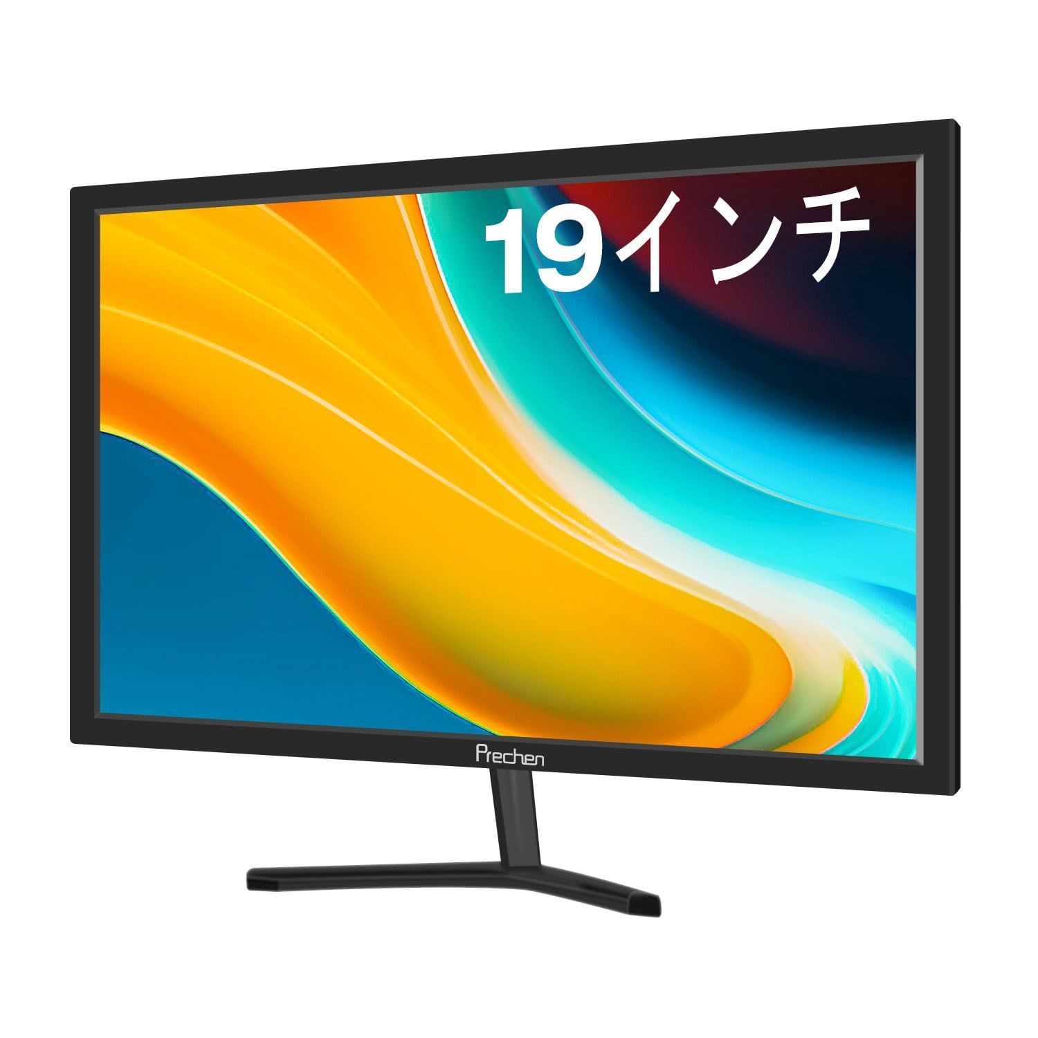 19インチPCモニター(1440x900)60 Hz5 ms明るさ250 cd/m2、内蔵スピーカー、HDMIおよびVGAインターフェイスモニター、ゲームスクリーン用PS3 / PS4 / X-Box/コンピューター、Prechen