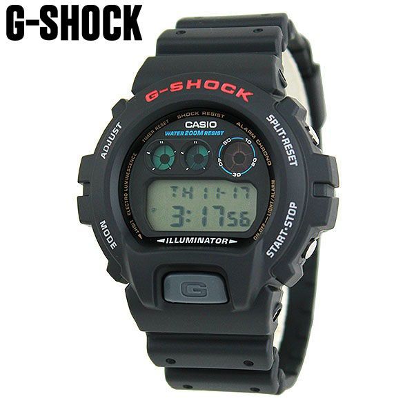 CASIO Gショック DW-6900-1 海外モデル メンズ 腕時計 ジー