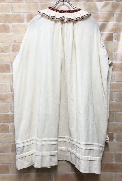 ISABEL MARANT ETOILE イザベルマランエトワール ルビーエンブロイダーミニドレス RO1776-20A047E アイボリー 44 111439491