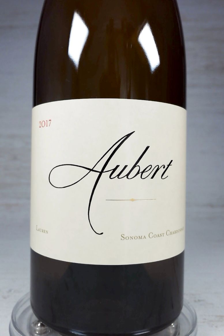 ★100点ワイン★オベール、ローレン、シャルドネ★ Aubert, Chardonnay Lauren, Sonoma Coast [ 2017 ]