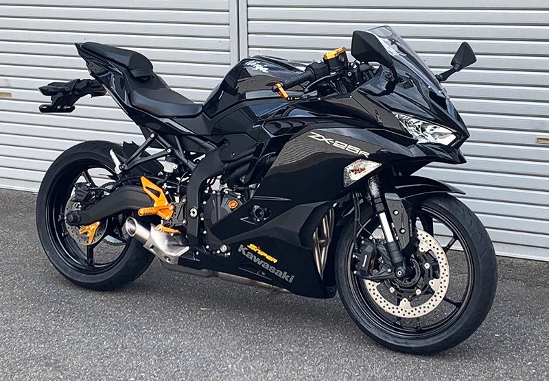 NINJA ZX-25R ZX-4R ストリート用 バックステップ 金 クイックシフター