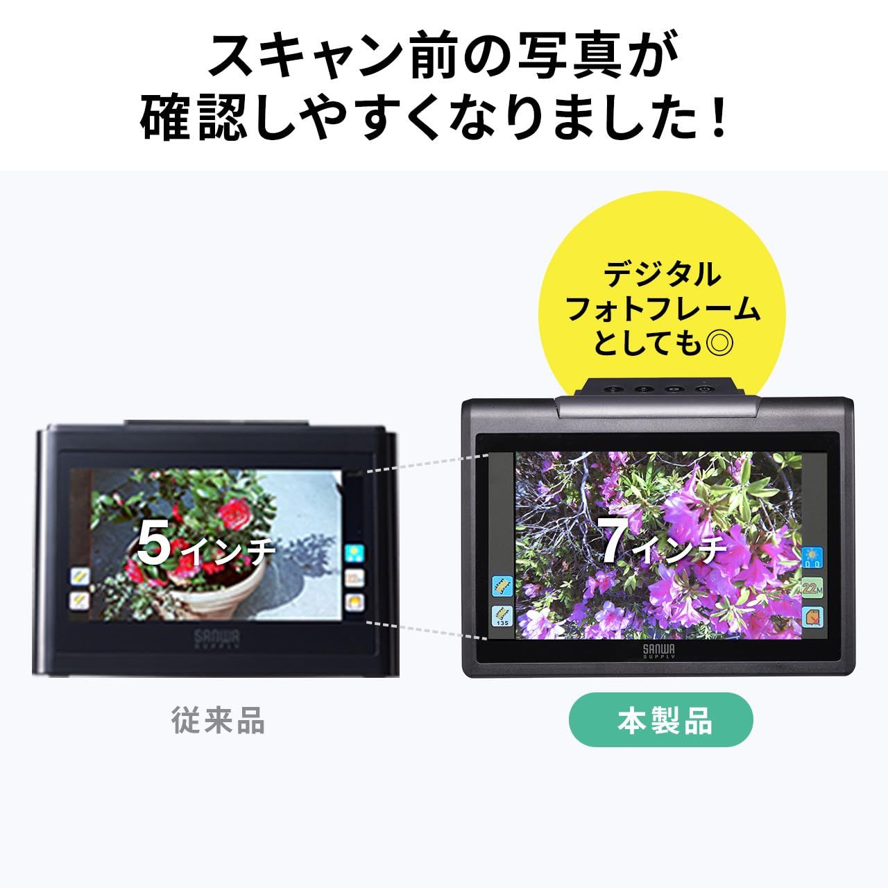 サンワダイレクト 簡単フォトスキャナー Amazon.co.jp: サンワダイレクト 簡単フォトスキャナー 自動 高速