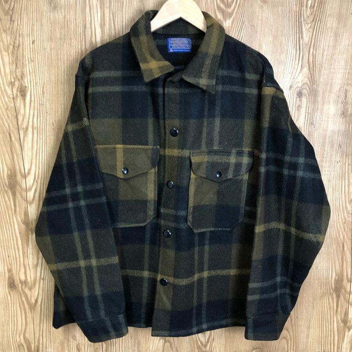 60s PENDLETON ペンドルトン ウール シャツジャケット サイズ メンズ L 