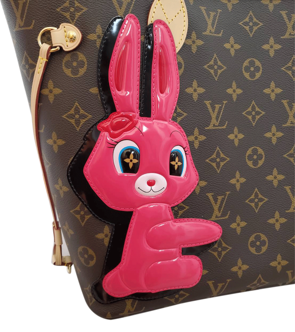 ルイ・ヴィトン LOUIS VUITTON　ネヴァーフルMM　ショルダーバッグ　ウサギパッチワーク