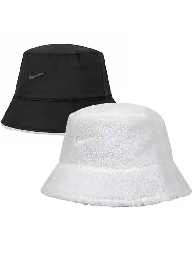 (新品、未開封品) NIKE(ナイキ) シェルパ リバーシブル バケットハット ホワイト 58