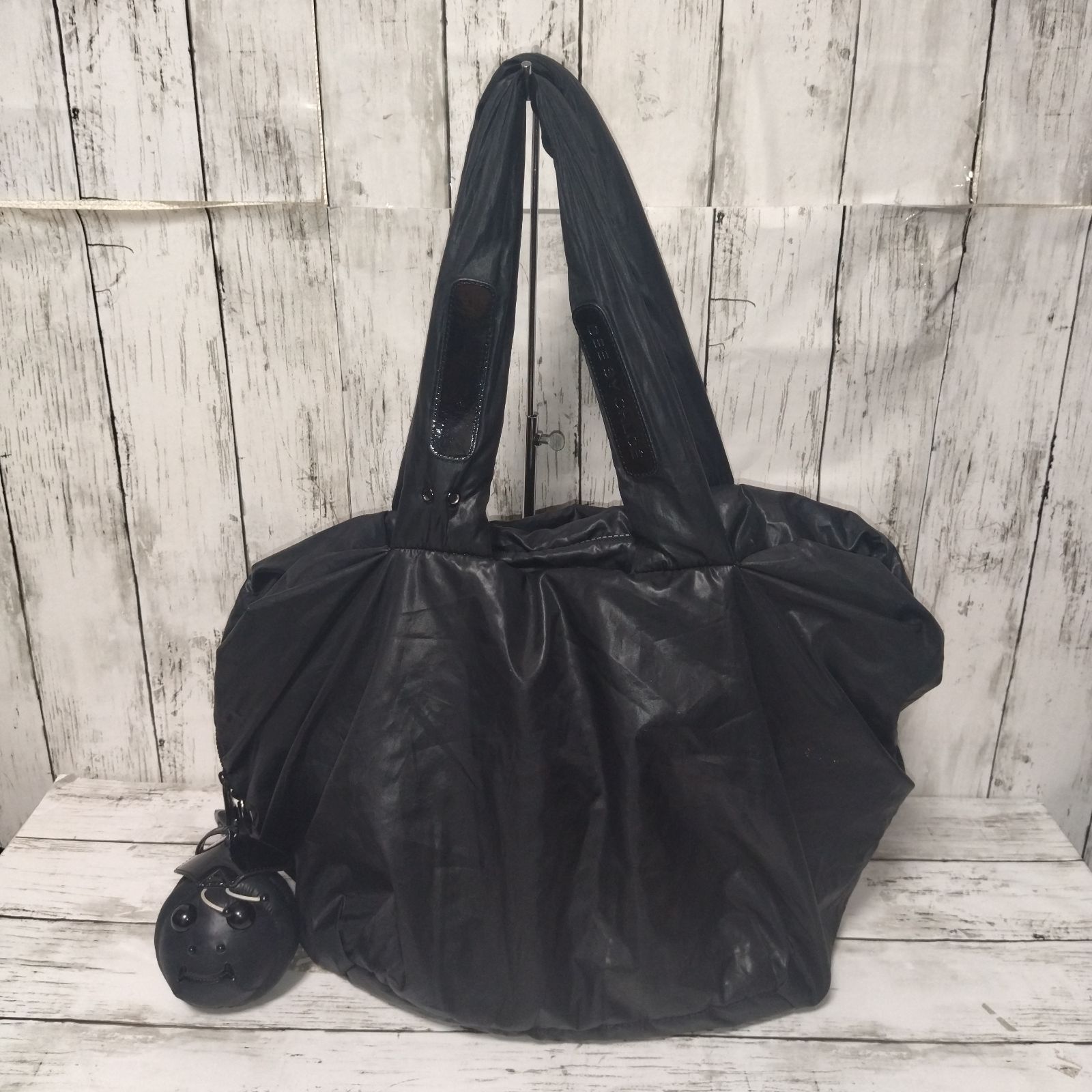 SEE BY CHLOE◇ハンドバッグ -- BLK 無地 2way bag 2wayバッグ