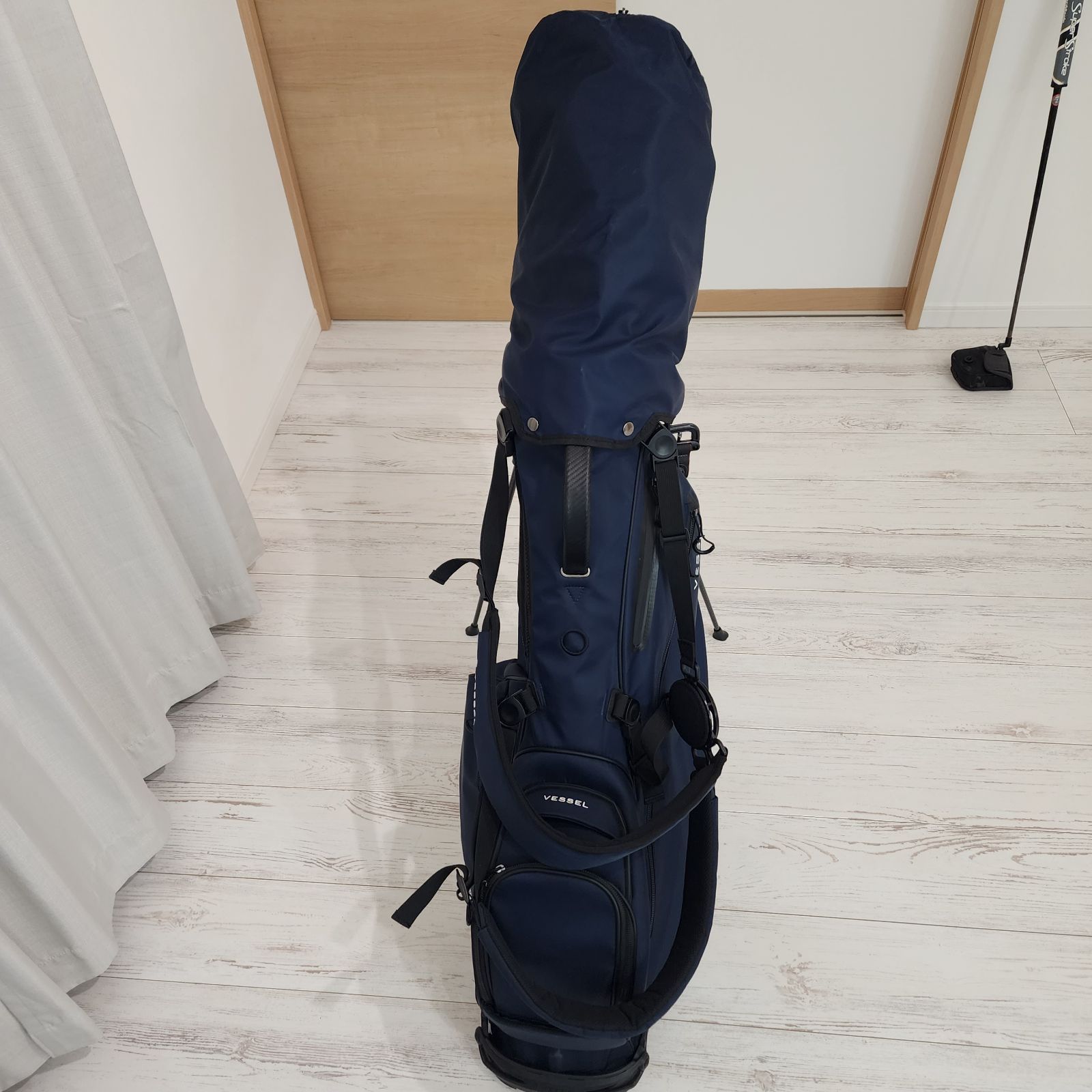 ✨即日発送✨ベゼル 7.5型キャディバッグ 色:ネイビー - メルカリ