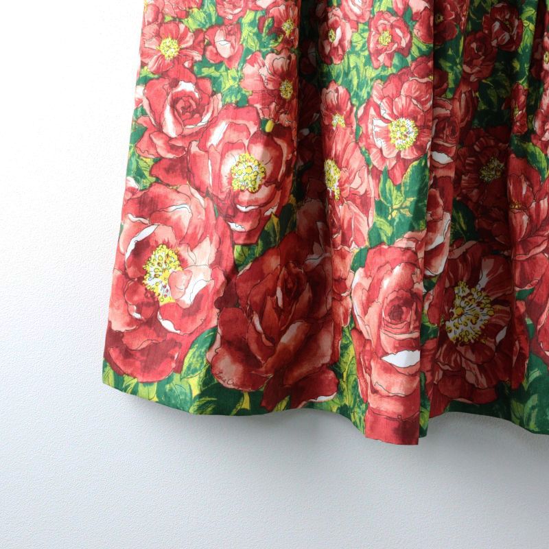 美品 人気アイテム ロイスクレヨン Lois CRAYON フラワープリント  