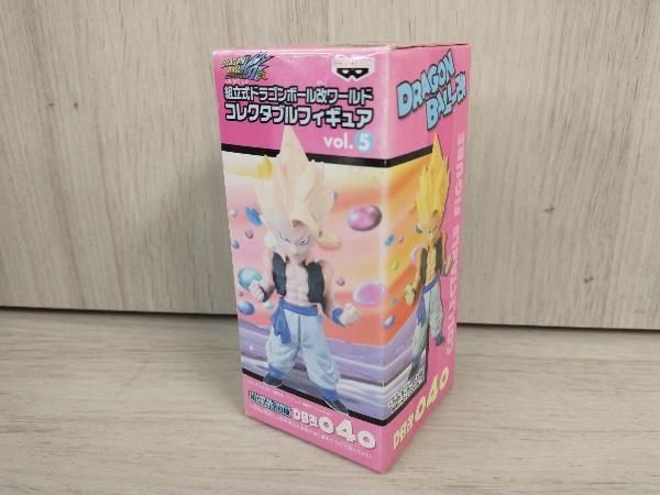 フィギュア バンプレスト 超サイヤ人ゴジータ DB改040 組立式 ドラゴンボール改 ワールドコレクタブルフィギュア vol.5