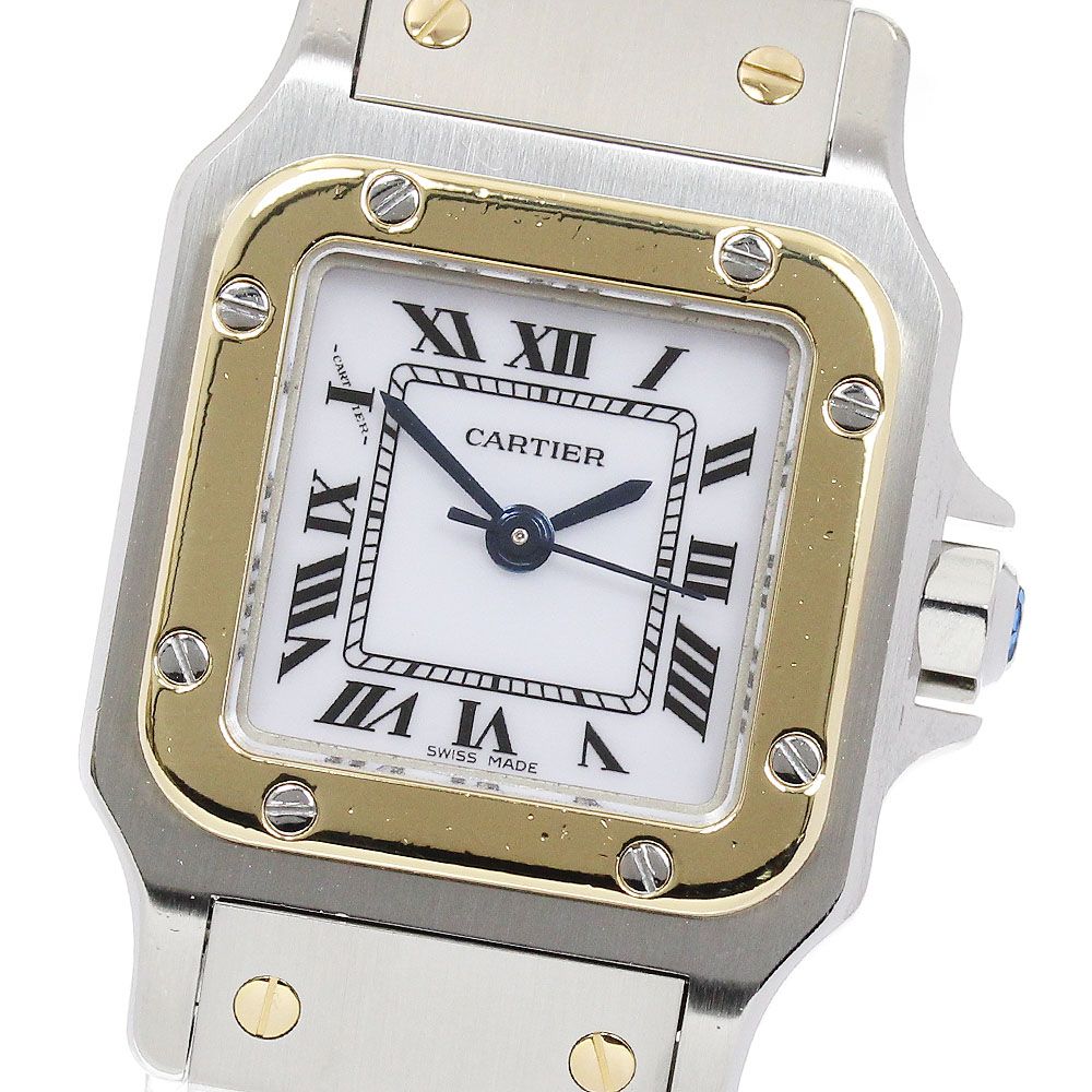 カルティエ CARTIER 82036283 サントスガルベSM 自動巻き レディース箱  