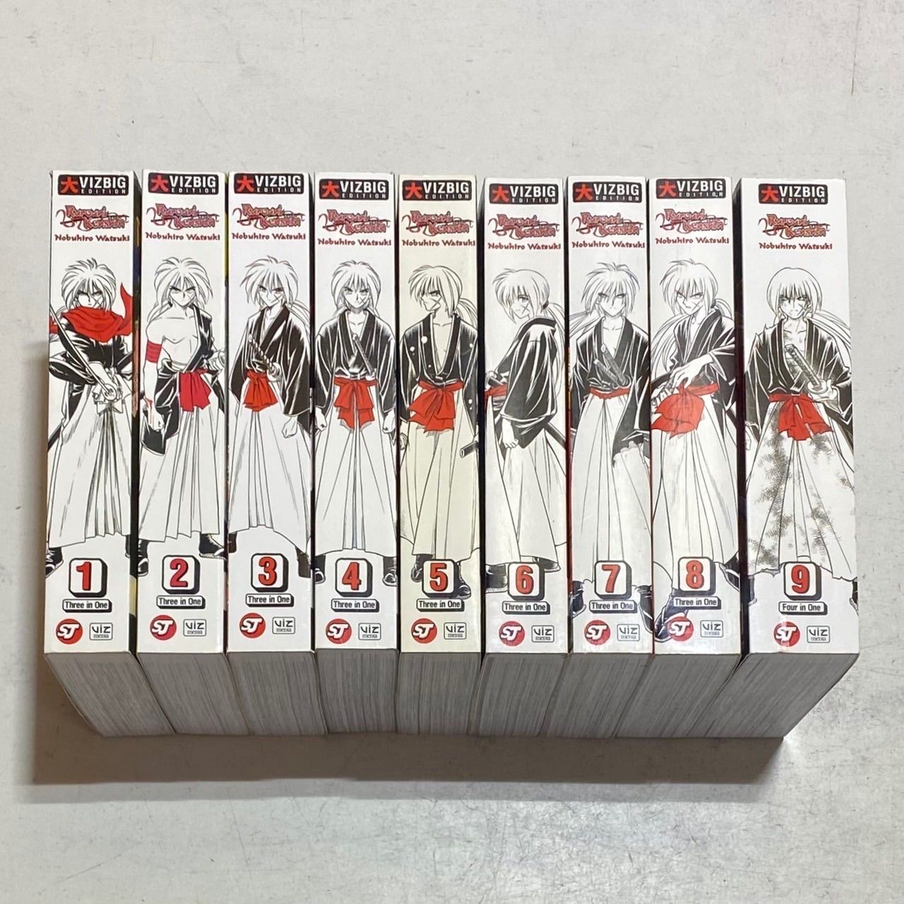 るろうに剣心 英語版 全9巻完結セット 和月伸宏 - メルカリ