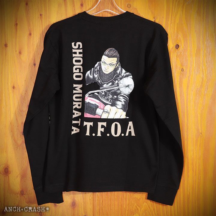 クローズ WORST T.F.O.A 武装戦線 村田将五 ロンT CRLT-2202 ブラック