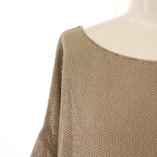 【新品タグ付き】ラウンジドレス 2WAY鹿子ニット　和紙ニット　カノコニット ラウンジドレス ガリャルダガランテ Loungedress GALLARDAGALANTE 25SS