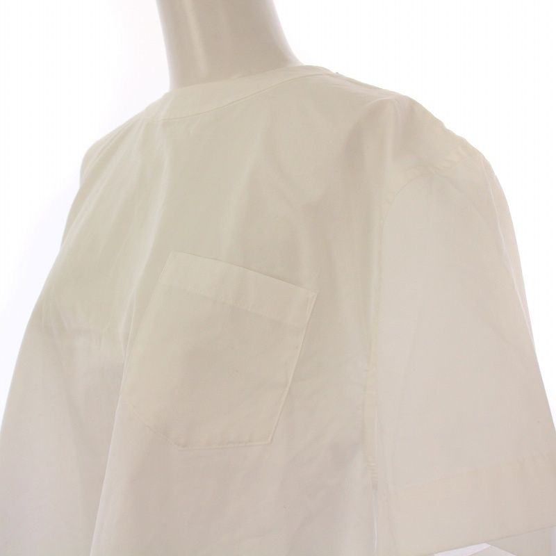サカイラック sacai luck バックプリーツブラウス シャツ プル