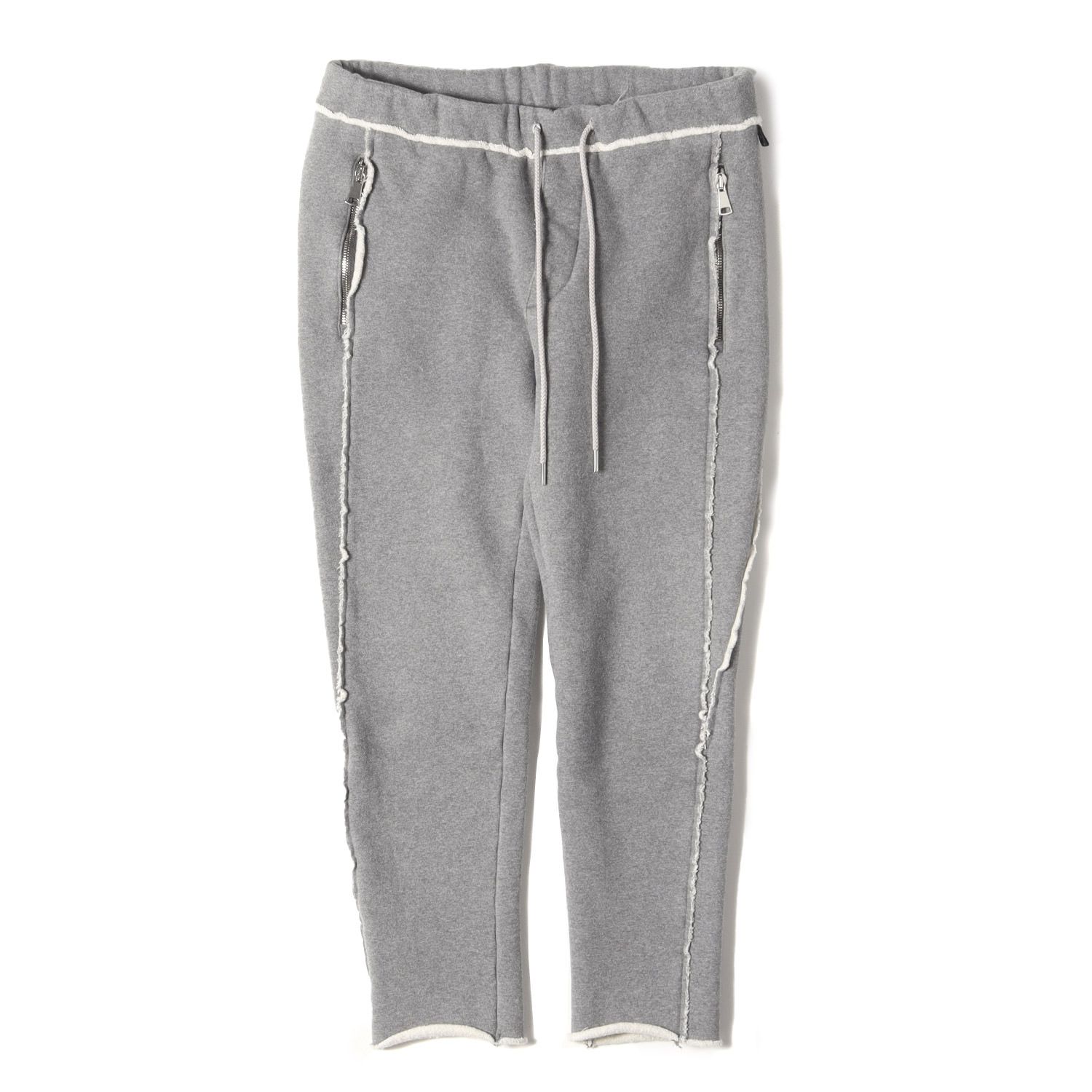 wjk super mini-urake PT / GREY スウェットパンツ wjk super mini-urake PT / GREY スウェットパンツ 抜群の着心地