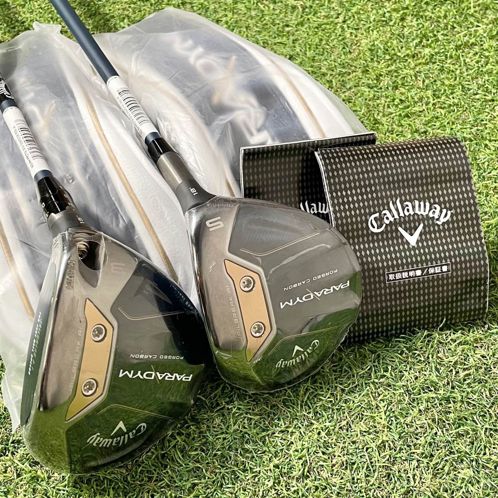 Callaway Golf - 【新品！保証書付き！】Callaway PARADYM キャロウェイ パラダイム フェアウェイウッド 3W  5W メンズ R 右 2本セット FW Callaway Golf - 【新品！保証書付き！】Callaway PARADYM