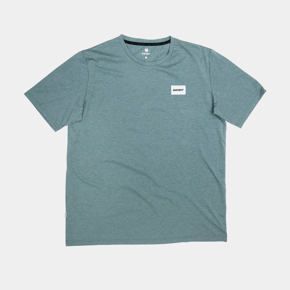 SAYSKY ランニング モーションTシャツ OMRSS51c2015 Clean Motion T-shirt - Blue メンズ