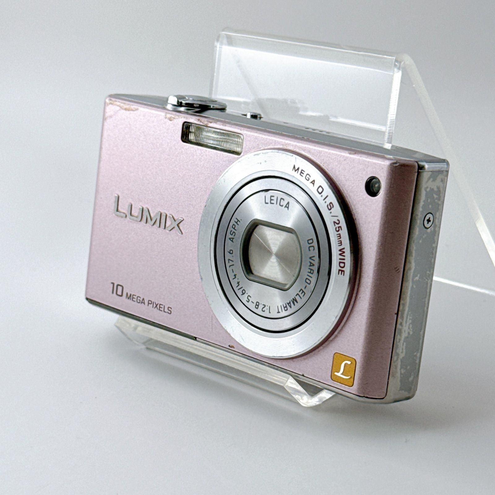 動作確認済み Panasonic LUMIX FX35 デジカメ シルバー 【公式通販】