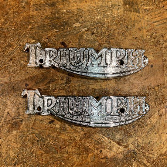 トライアンフ エンブレム タンクバッジ ビンテージ トライアンフ