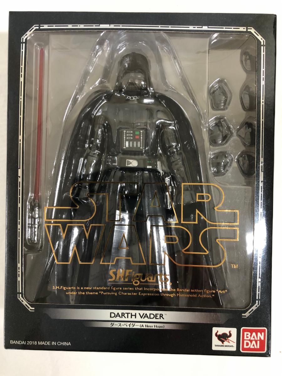 ⭐︎新品未開封⭐︎STAR WARS ダース・ベイダー フィギュア◎ステッカー付 未開封】S.H.ーツ スター・ウォーズ(STAR WARS) ダース