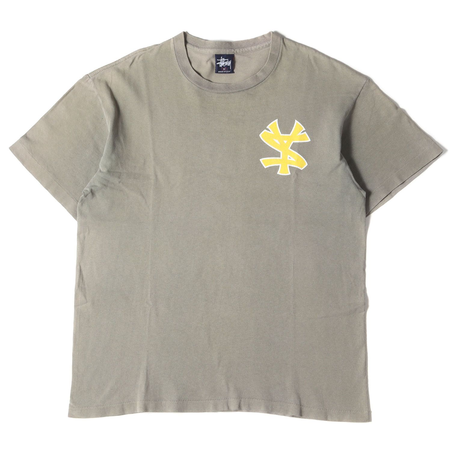 STUSSY ステューシー Tシャツ サイズ:M 90s OLD STUSSY 紺タグ 