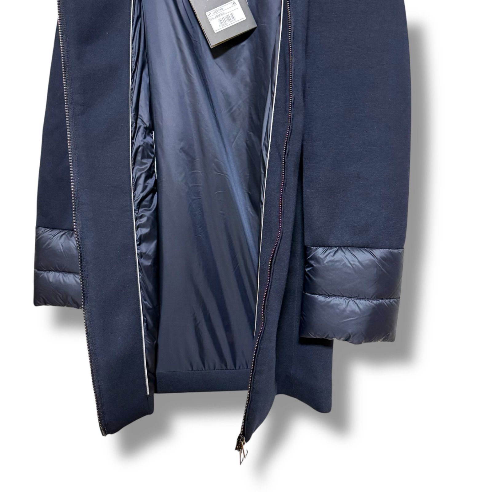 美品 MOORER社 JAN MAYEN 軽量 切替ダウンコート タグ付属 