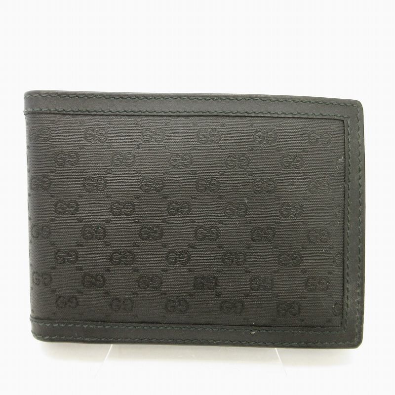 グッチ GUCCI オールドグッチ 034-381-0635 マイクロGG カード