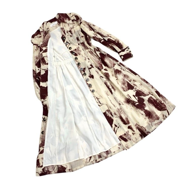 AKIRANAKA アキラナカ Diantha dress プリントシャツドレス
