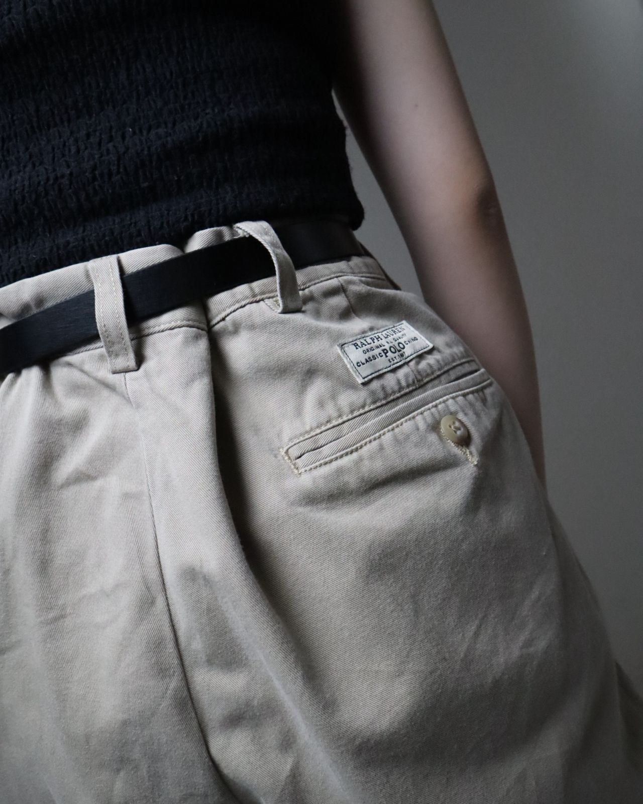 1990s Polo by Ralph Lauren ANDREW PANT 2tuck wide classic