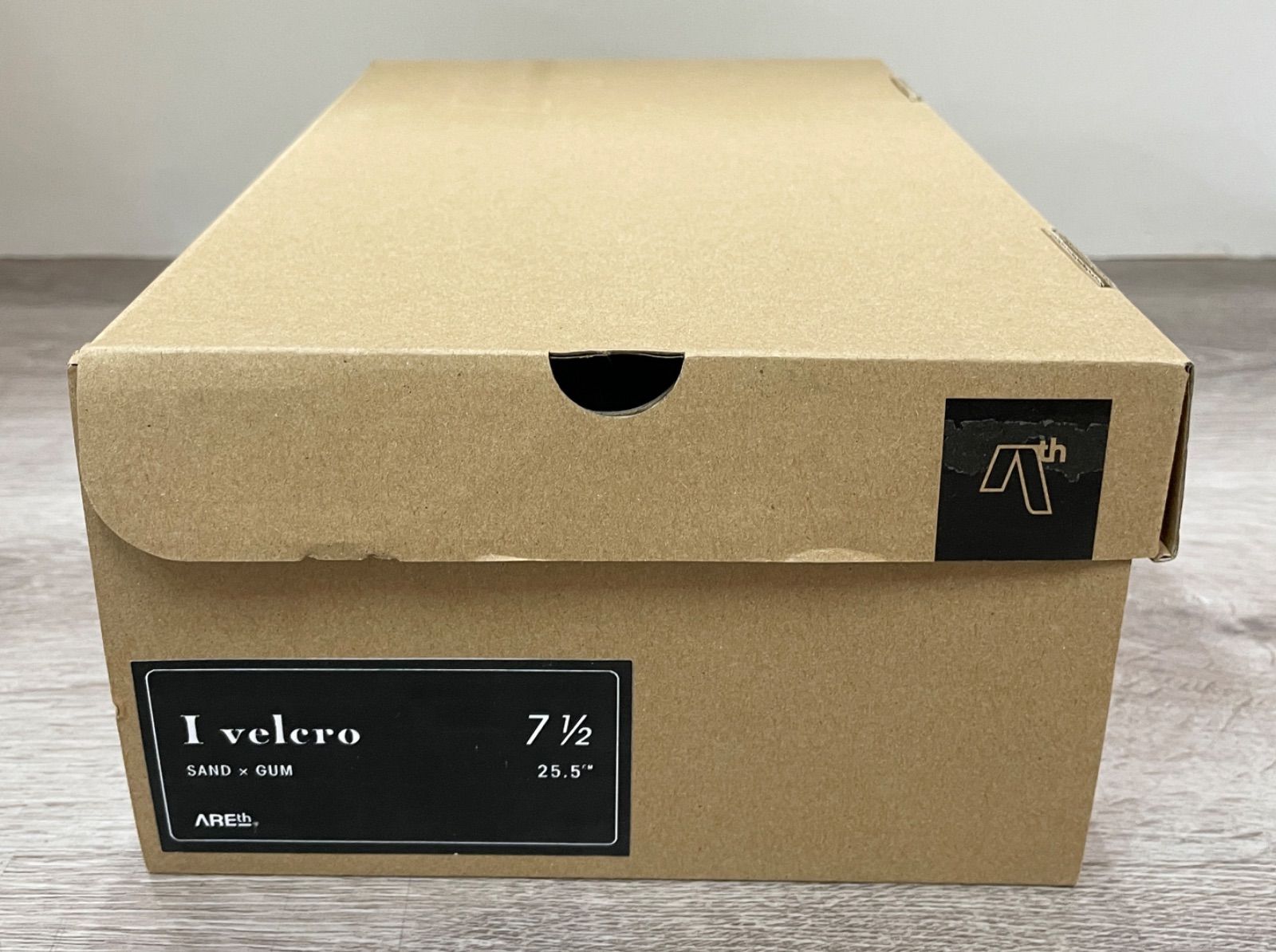 倉吉店】AREth アース I velcro SAND × GUM アイベルクロ スニーカー 