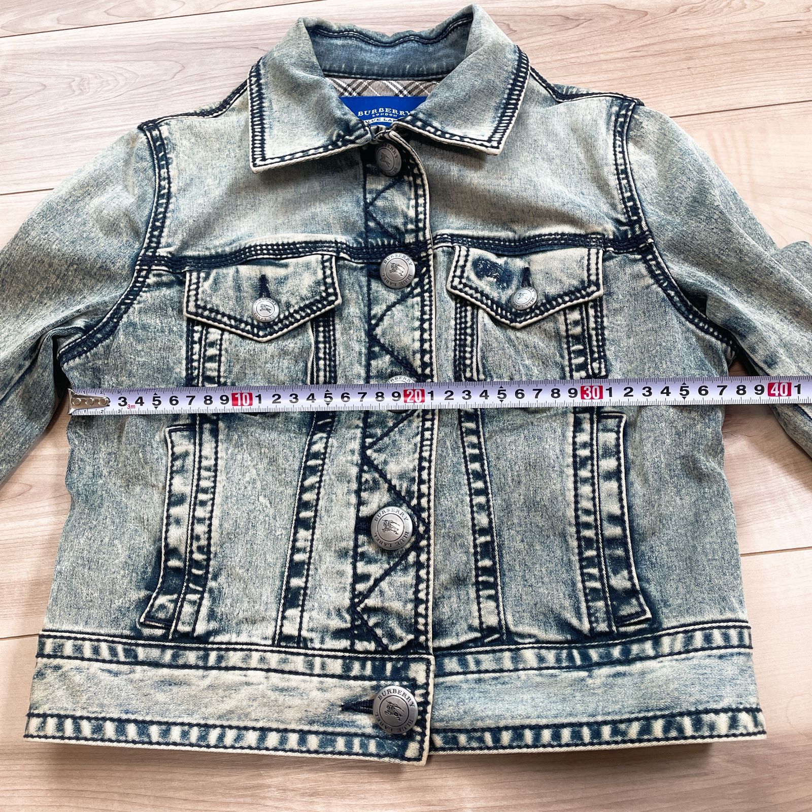 BURBERRY BLUE LABEL バーバリーブルーレーベル デニム