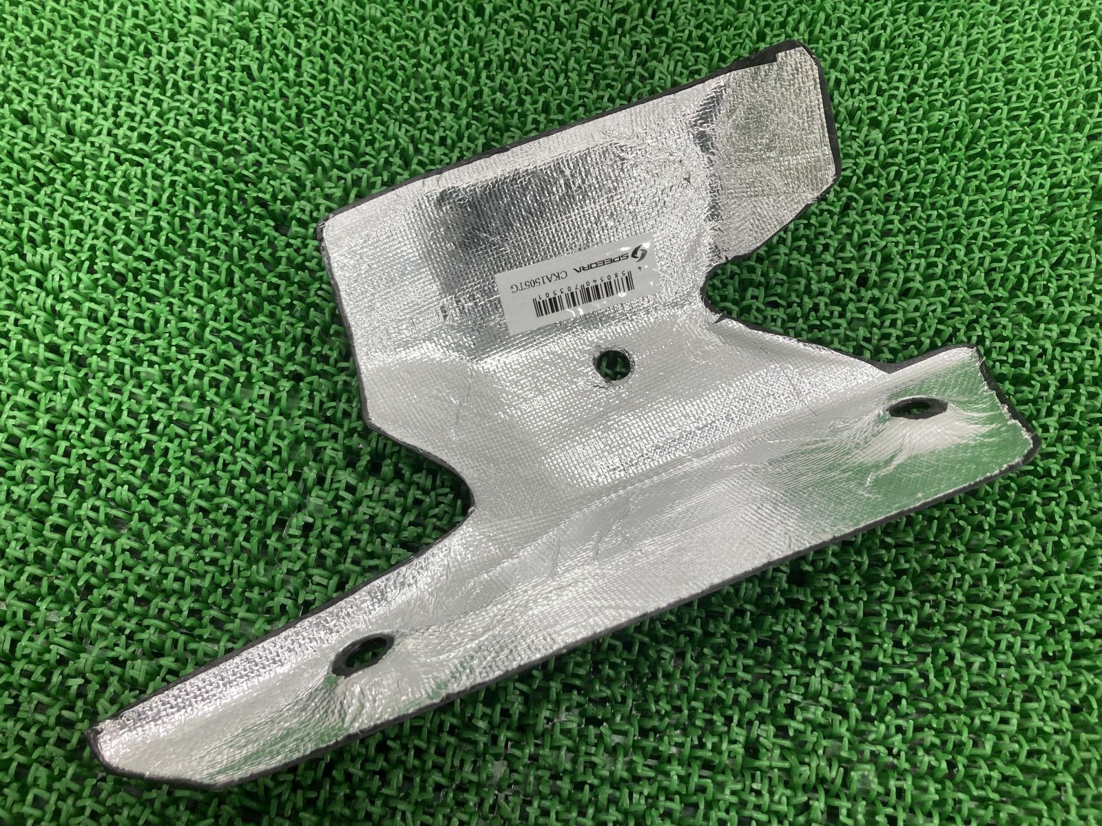 SPEEDRA製ZX-6R マフラーヒートガード 社外 バイク 部品 ZX636E ZX636F