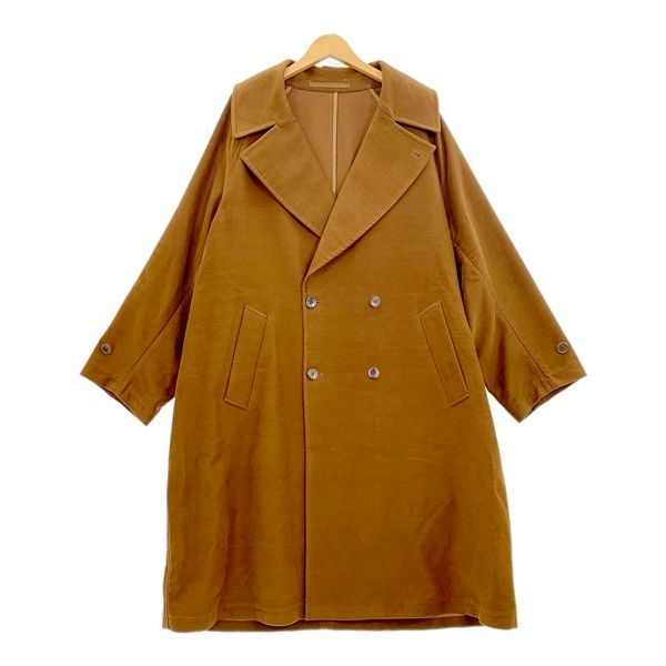 グラフペーパー High Density Moleskin Coat ダブルブレステッド 