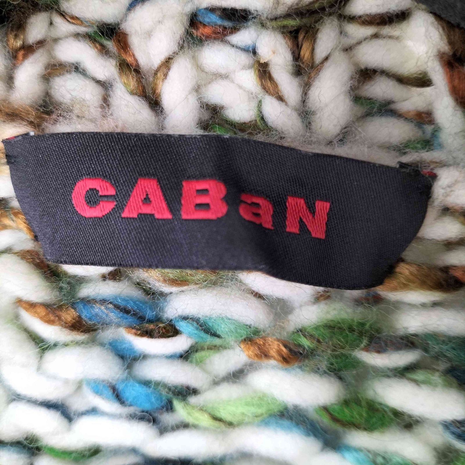 キャバン CABaN 2018AW ウールミックス ハンドニット キャバン CABaN 2018AW ウールミックス ハンドニット