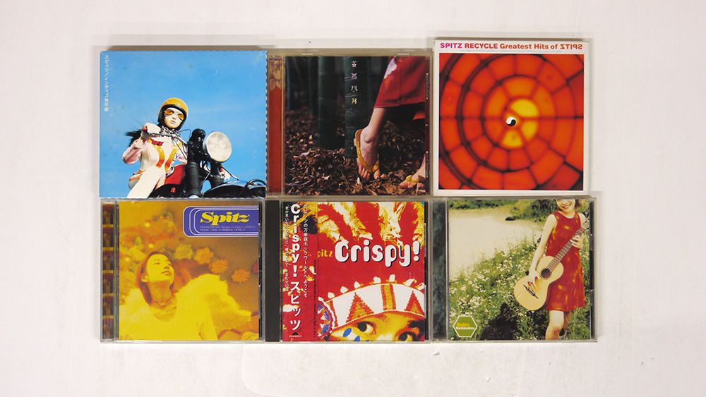 スピッツ CDセット CD、一部帯付き スピッツ/6枚セット - メルカリ