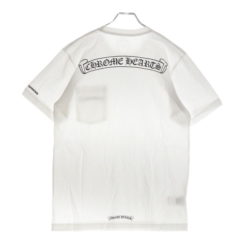 早い者勝ち‼️CHROME HEARTS USA スクロールラベル バックプリント 楽天市場】CHROME HEARTS(クロムハーツ) サイズ:M CH T-SHRT 1