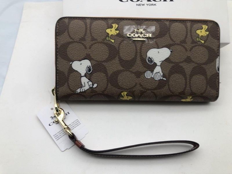 コーチ COACH 長財布 財布 シグネチャー アコーディオンラウンドジップウォレット新品b147B CE705