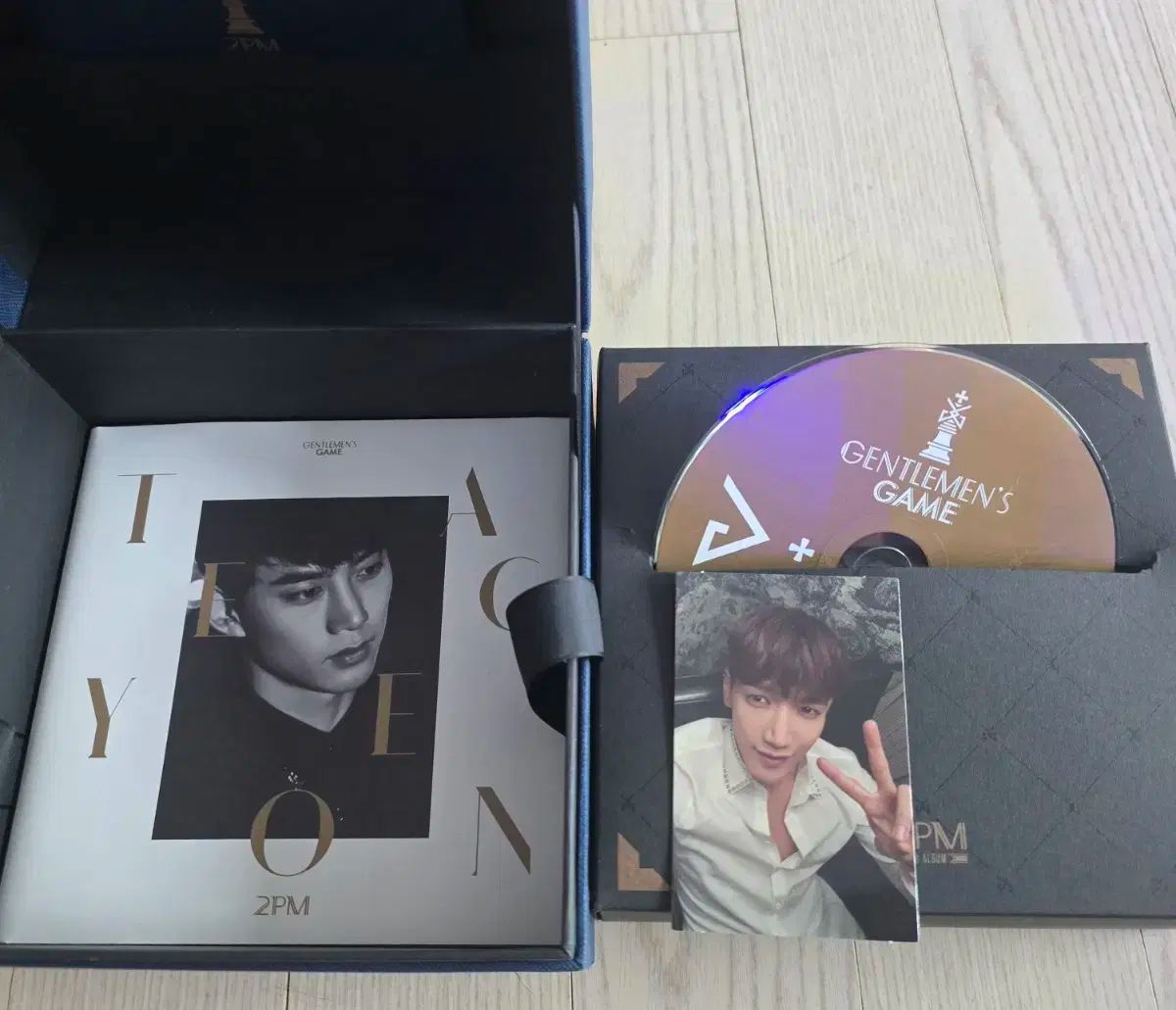インクルード 2pm 2PM(トゥーピーエム) ジェントルマンズ・ゲーム 限定盤 アルバム (テギョン/ジュンス)