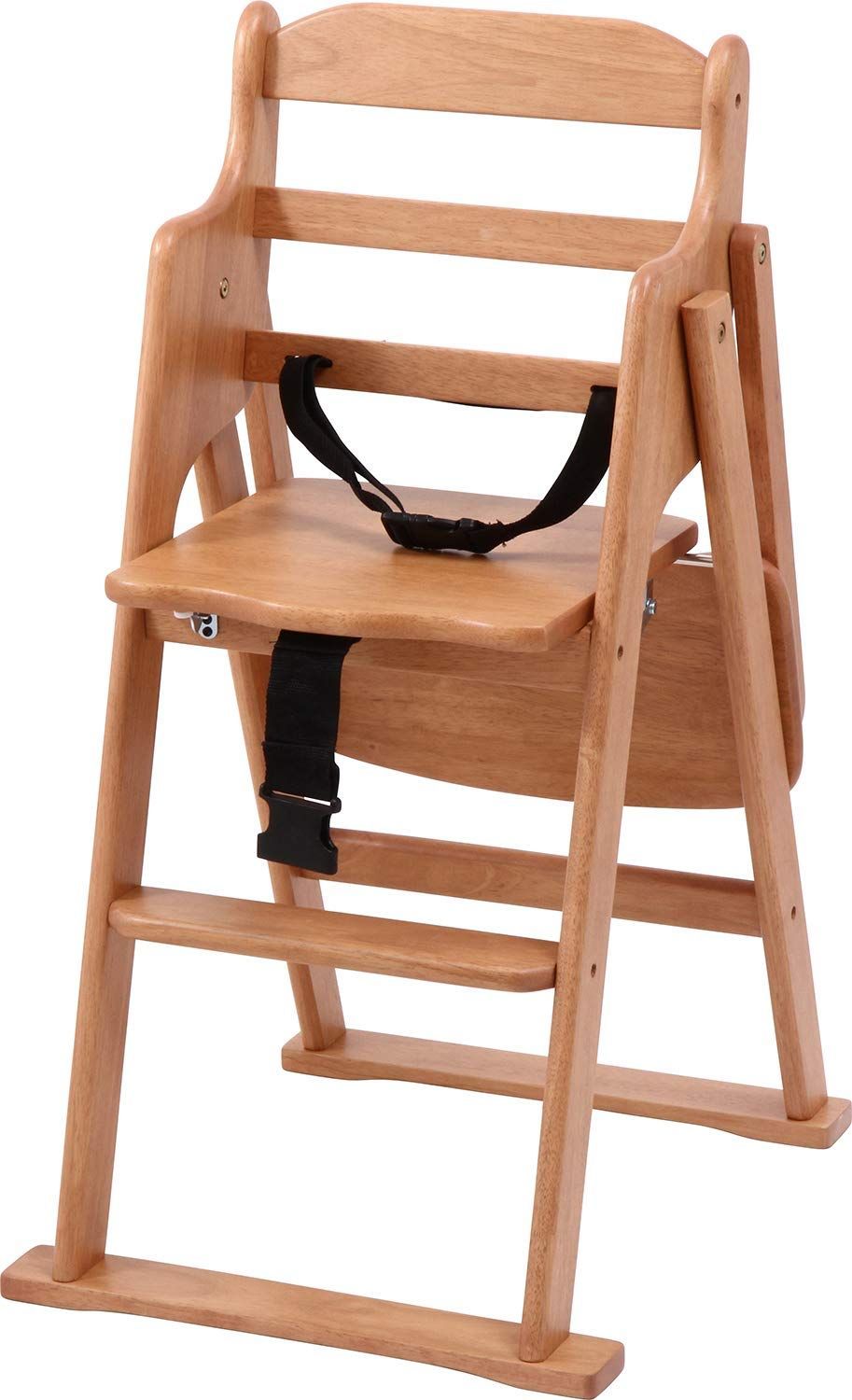不二貿易 ベビーチェア ナチュラル ベルト 木製 83236 不二貿易 ベビーチェア ナチュラル ベルト 木製 83236