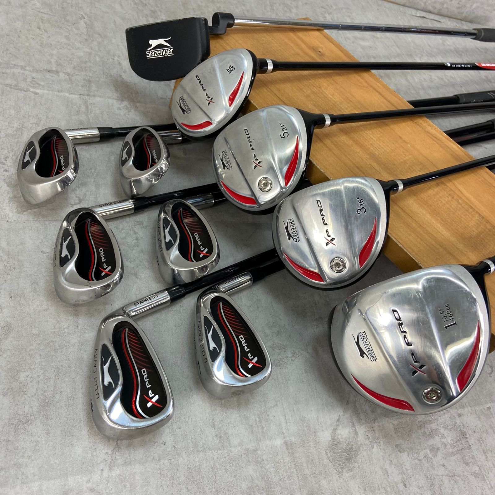 ゴルフクラブセット メンズ Slazenger XP98 11本  初心者 XP98 クラブセット(11本セット) IRスチール(クラブセット（単品